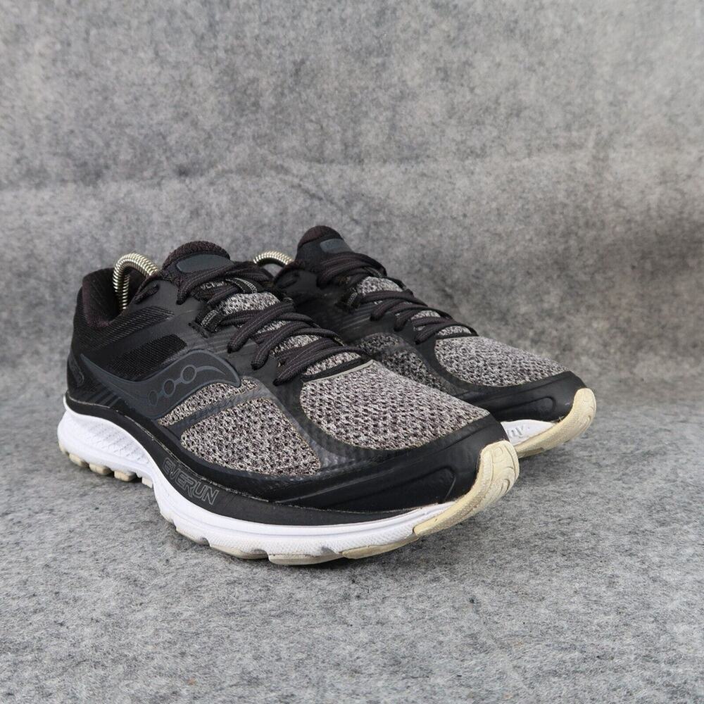 Saucony Shoes Womens 8.5 Athletic Guide 10 Running Sneaker Active Trainers Black